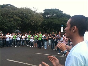 Milhares de jovens participam em Maringá de caminhada para divulgar a Jornada Mundial da Juventude